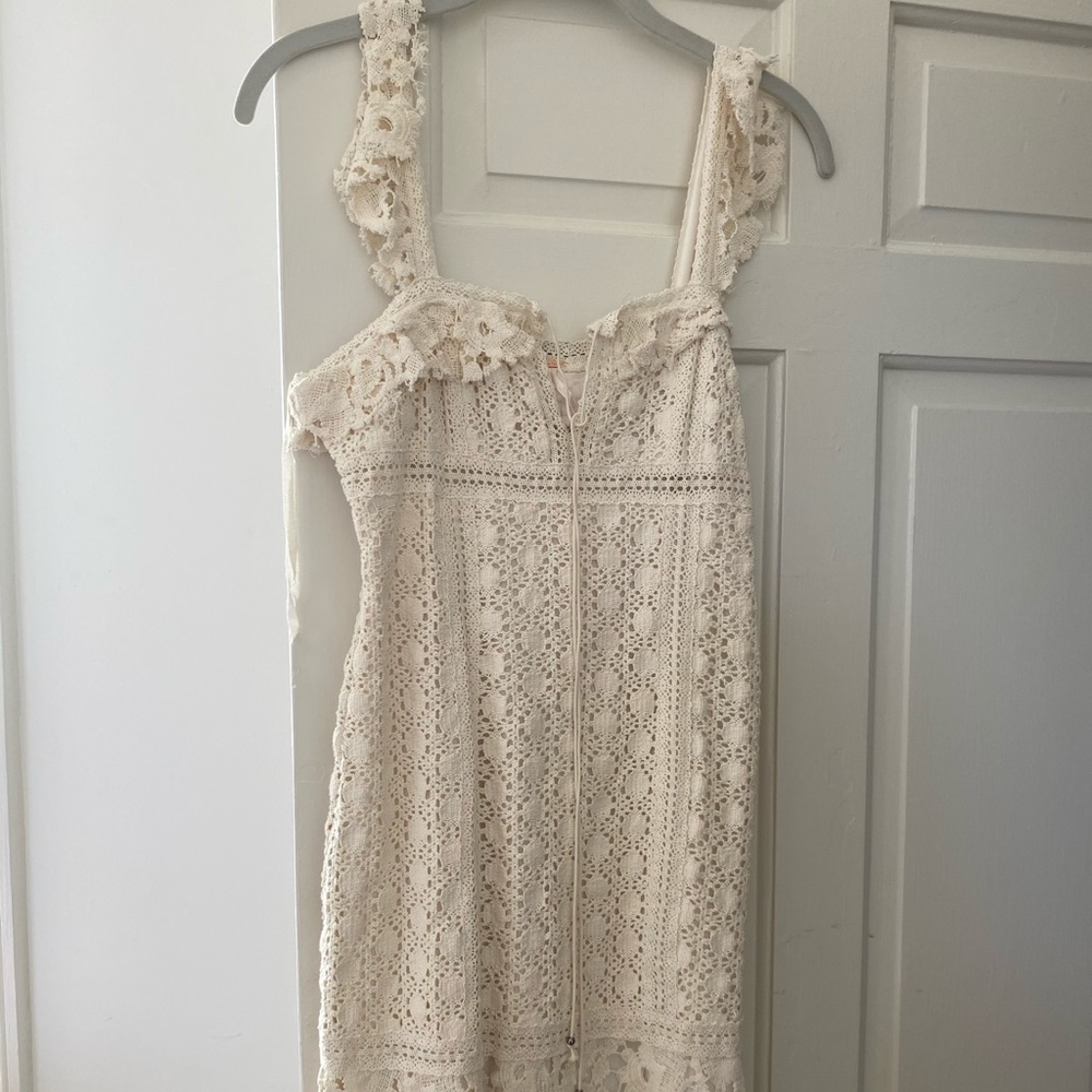 White Free people dress
